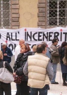 Protesta contro limpianto di Alce 