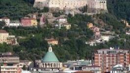 Una veduta dall’alto della città