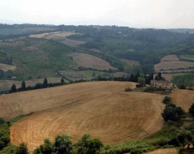 Una veduta della ex tenuta Gaslini   