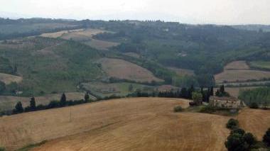 Una veduta della ex tenuta Gaslini
