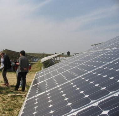 Un impianto fotovoltaico sulle nostre colline   
