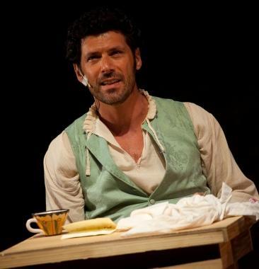 Lattore pisano Renato Raimo in scena 