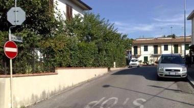 Via Morandi a Montelupo dove si è conclusa la fuga dei due ragazzi