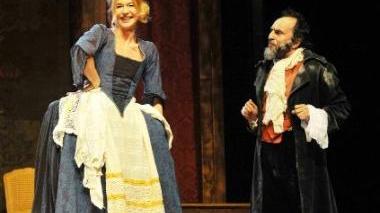 <b>SUL PALCO </b>Eva Robins e Buscemi in scena a Peccioli lo scorso anno