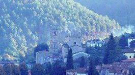 L’abitato di Pieve di Compito (foto d’archvio)