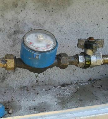 Un contatore dellacqua      
