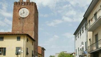 Corso Matteotti ai tempi in cui era aperto al traffico