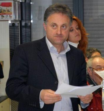 <b>PD.</b> Il segretario Marzio Scheggi e il presidente della Provincia Leonardo Marras   