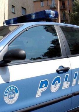 La polizia in servizio 