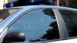 La polizia in servizio