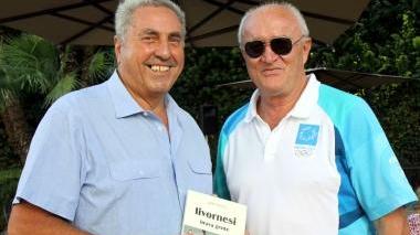 <b>CON PAOLO BERGAMO. </b>Gino Bacci alla Caprillina
