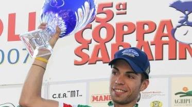 Il ciclista Giovanni Visconti sarà uno degli ospiti di “Arte in fiera”