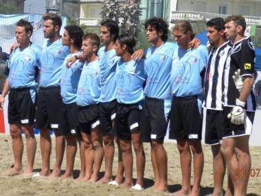 La formazione del Viareggio Beach Soccer 