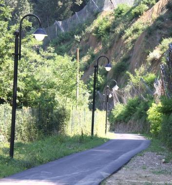La pista ciclabile Prato Vaiano 