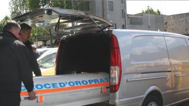 La salma è stata portata via dalla Croce d’Oro