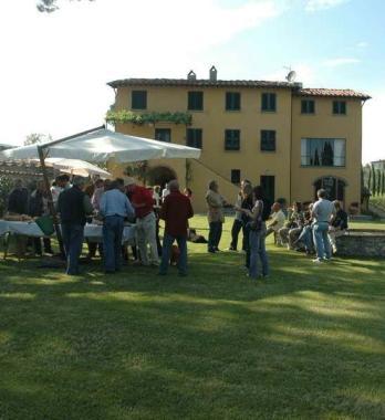 Una bella immagine di vacanza in agriturismo 