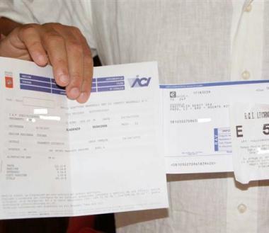 Uno degli avvisi di pagamento arrivati per un bollo già pagato in precedenza