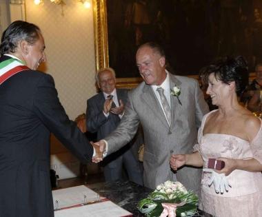 Corrado e Rita hanno detto sì davanti al sindaco