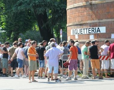 Tifosi allo stadio (Vip)  