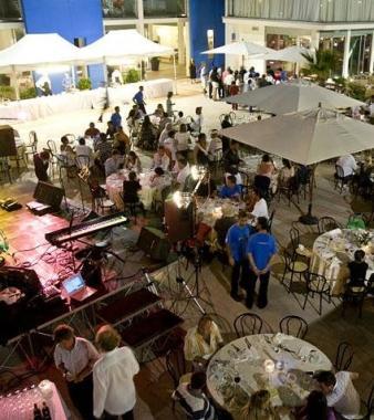 Il borgo del porto turistico di Rosignano durante la passata edizione della Rotta del vino   