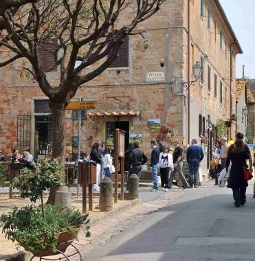 Il centro di Bolgheri 