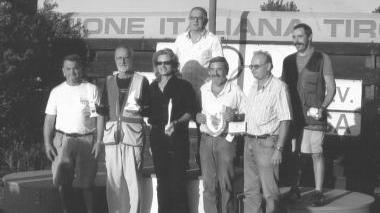 Tiratori premiati nell’impianto sportivo Il Paiolo di Cecina