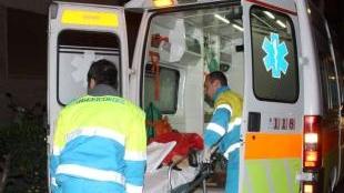 I volontari della Misericordia di via Verdi durante un soccorso