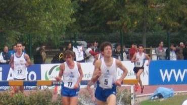 Una gara di atletica al campo Martini