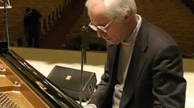 Franco D’Andrea durante un concerto jazz