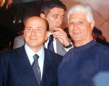 <b>MOMENTI DI GLORIA.</b> Franco con Berlusconi e Capello 