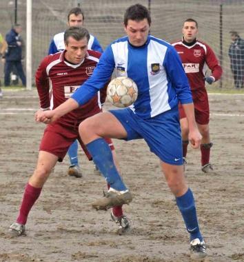 <b>ATTIVIT&Agrave;.</b> Un match di calcio amatoriale         
