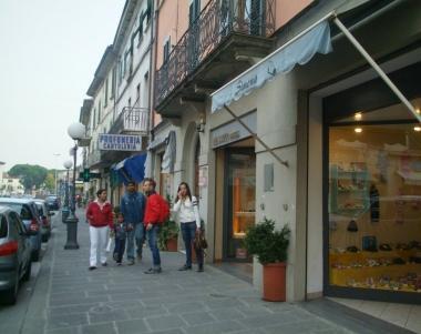 Negozi nel centro di Altopascio     