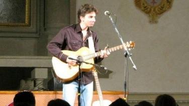 Andrea Valeri durante un concerto