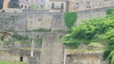 Uno scorcio del Teatro Romano di Volterra