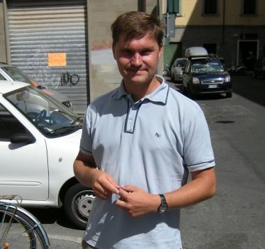 Don Tomasz Zurek, parroco di San Benedetto 