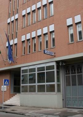La caserma dei carabinieri 