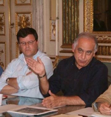 <b>COPPIA DASSI. </b>Giuliano Giuliani e Giovanni Valentini (vip) 