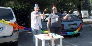 La festa di compleanno del campo di via don Minzoni 