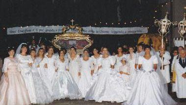 Un’immagine della festa per San Pio di Iolo