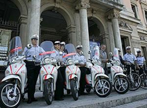 Biciclette e motorini per spostamenti più rapidi dei vigili urbani
