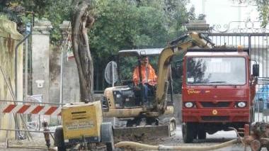 Lavori Asa alle tubature