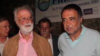 Scalfari con Bruno Manfellotto