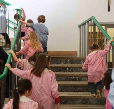Bambini di una materna 