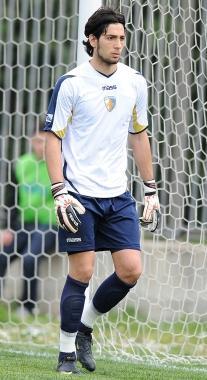 Il portiere Edoardo Pazzagli 