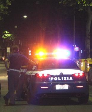 In via Bologna &egrave; intervenuta la polizia 