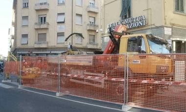 Lavori Asa in Corso Amedeo (foto di archivio) 