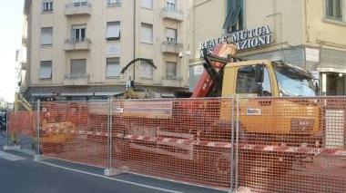 Lavori Asa in Corso Amedeo (foto di archivio)