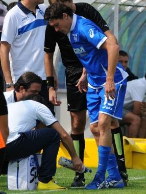 Nardini esce infortunato 