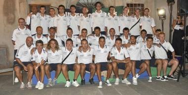 <b>ROSA. </b> Il gruppo del Colle 2010-2011 al completo   