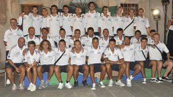 <b>ROSA. </b> Il gruppo del Colle 2010-2011 al completo